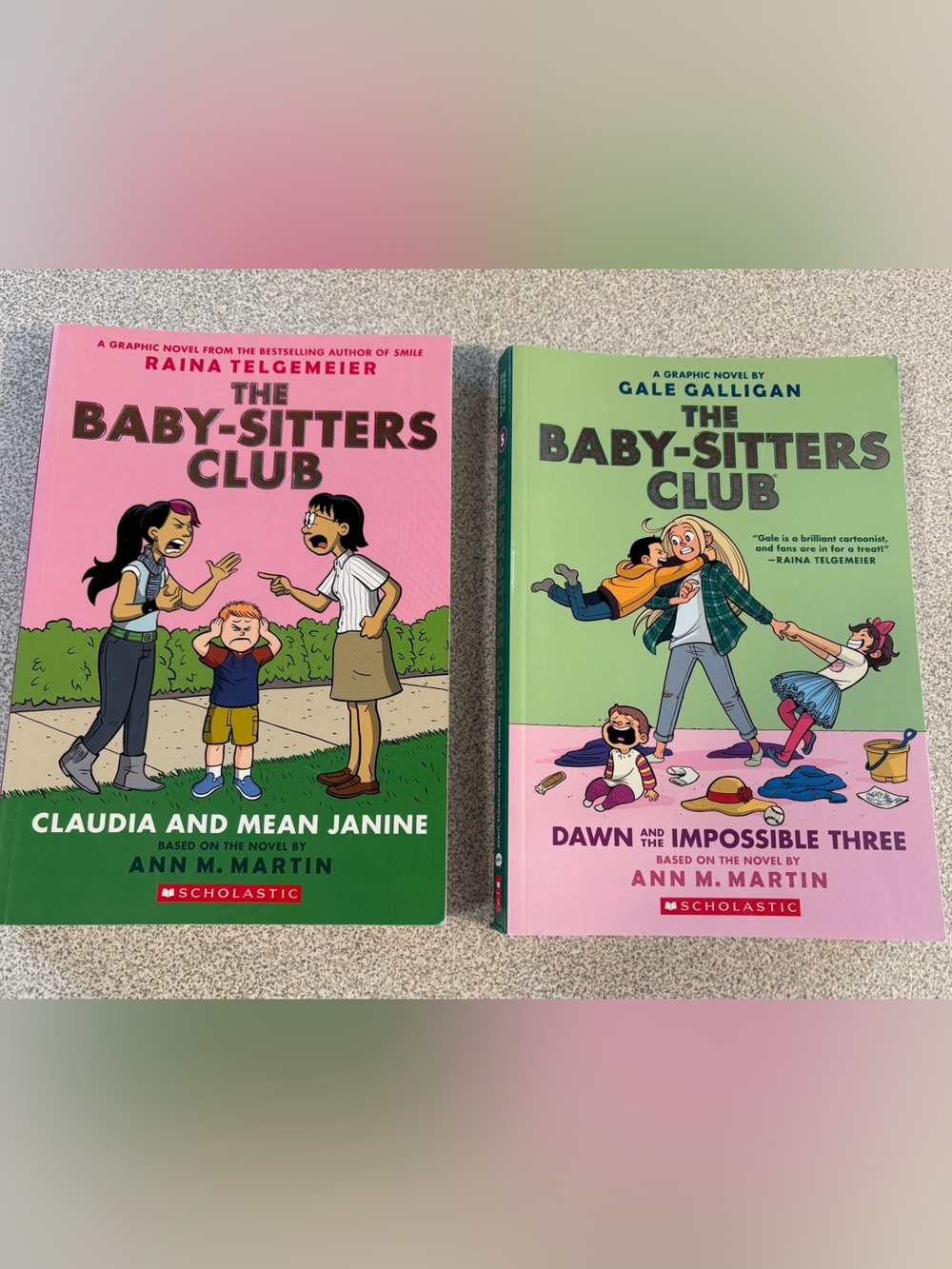 (2/$30) The Baby-Sitters Club Graphic Novels - #4,5.